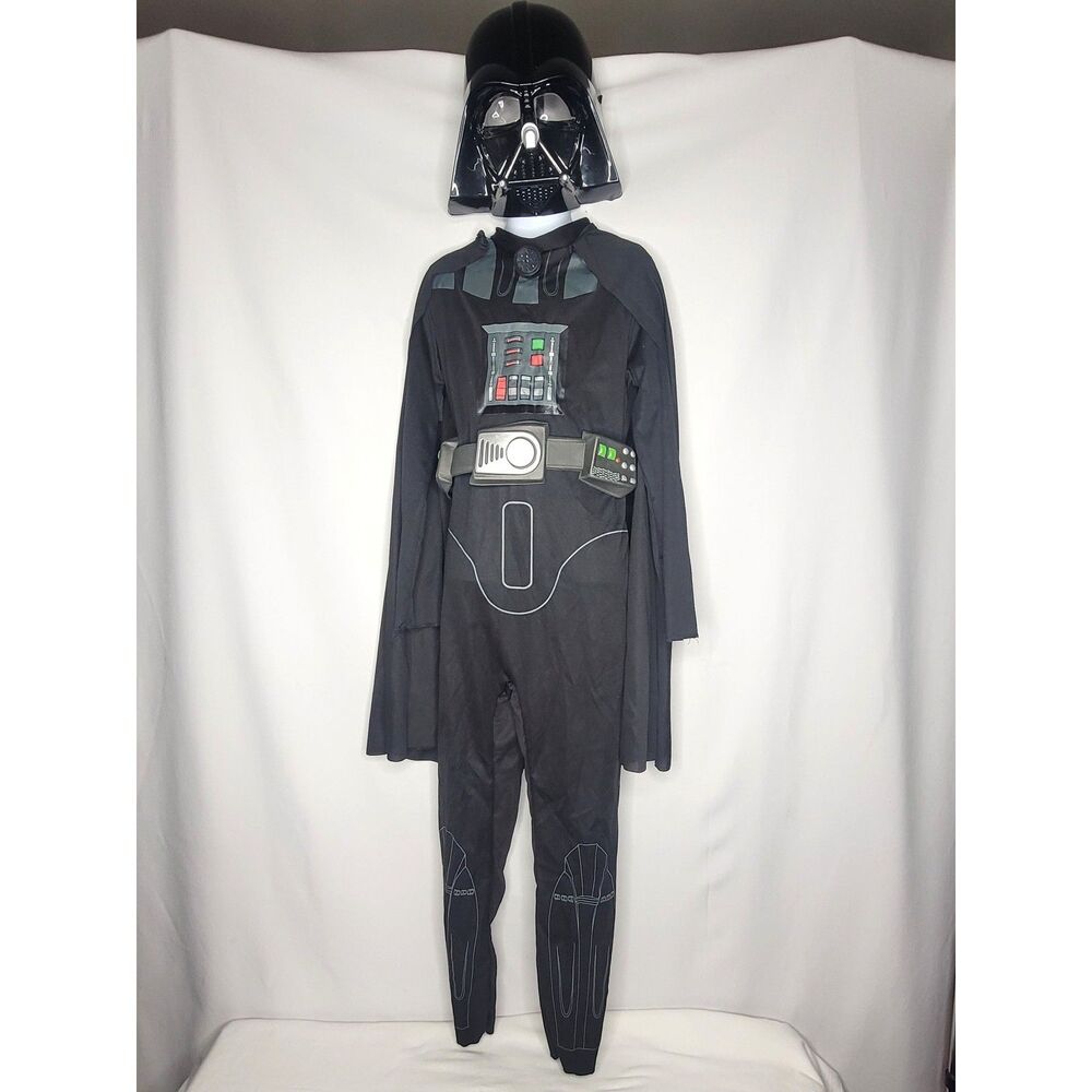 Disney Star Wars Darth Vader Kids Complete Costume Size M 8-10